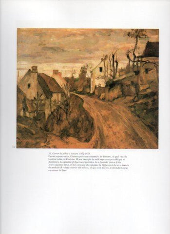 LAMINA V25757: Cezanne. Carrer de poble a Auvers