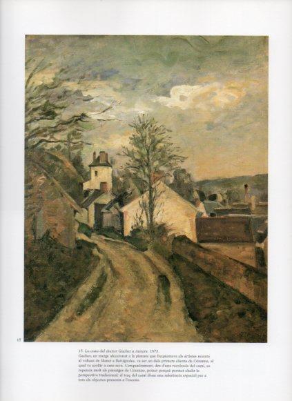 LAMINA V25758: Cezanne. La casa del doctor Gachet a Auvers