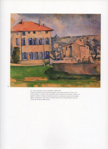 LAMINA V25767: Cezanne. Casa i granja al Jas de Bouffan