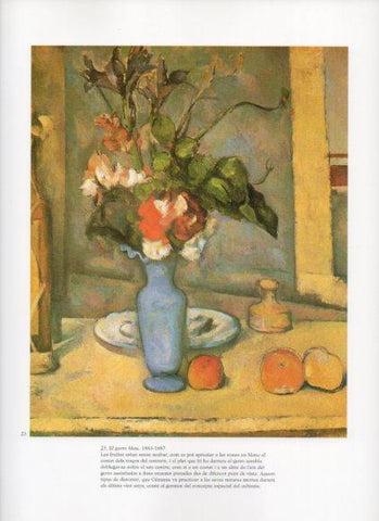 LAMINA V25761: Cezanne. El gerro blau