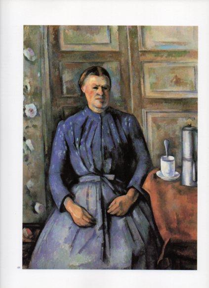 LAMINA V25772: Cezanne. Dona i cafetera