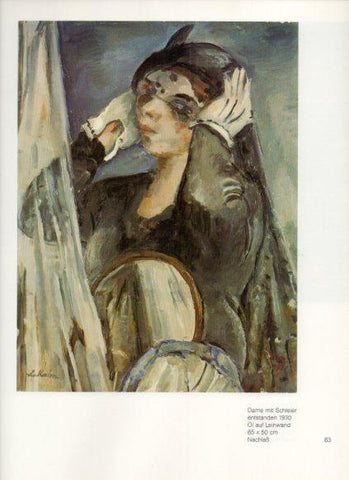 LAMINA V25797: Leo Khan. Dame mit Schleier entstanden 1930