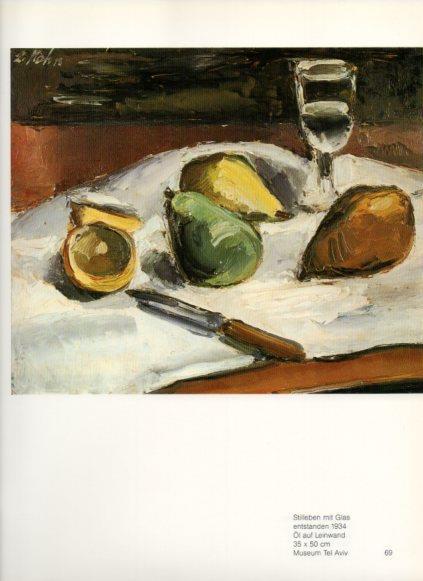 LAMINA V25800: Leo Khan. Stilleben mit Glas entstanden 1934