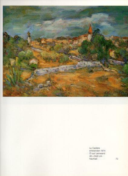 LAMINA V25802: Leo Khan. La Cadiere entstanden 1974