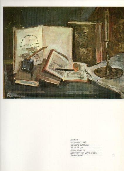 LAMINA V25801: Leo Khan. Studium entstanden 1943