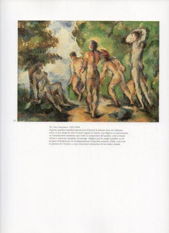 LAMINA V25773: Cezanne. Cinc banyistes