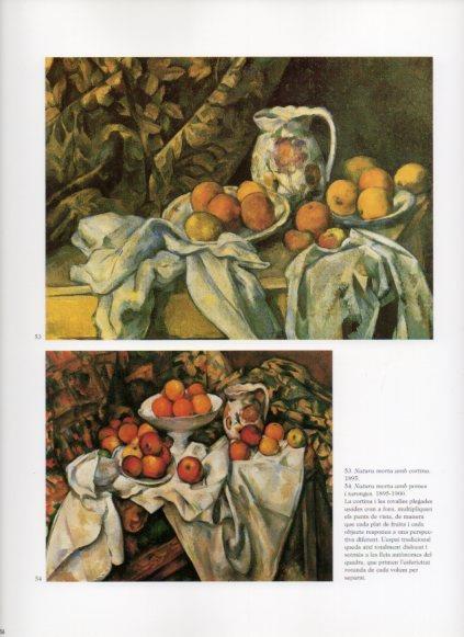 LAMINA V25774: Cezanne. Natura morta amb cortina i Natura morta amb pomes i taronges