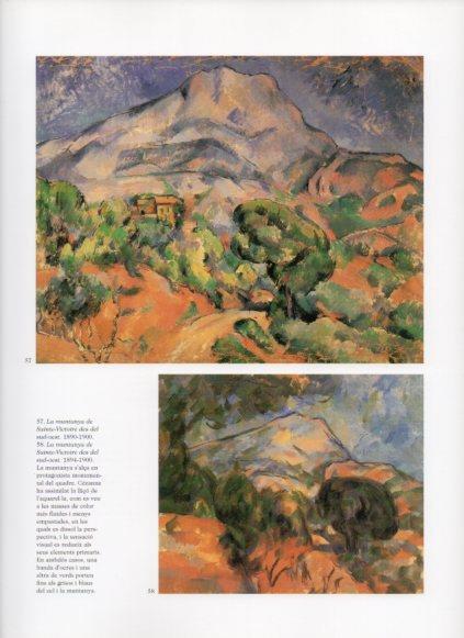 LAMINA V25776: Cezanne. La muntanya de Sainte-Victoire des del sus-oest