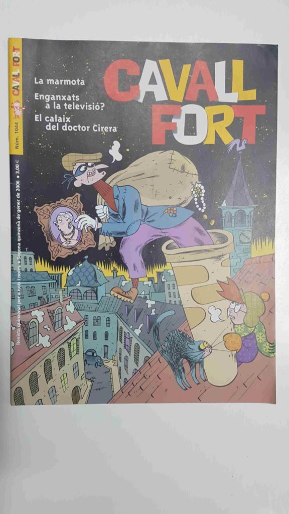Revista: Cavall Fort num 1044, gener 2006 - Ot el bruixot, El calaix del doctor Cirera