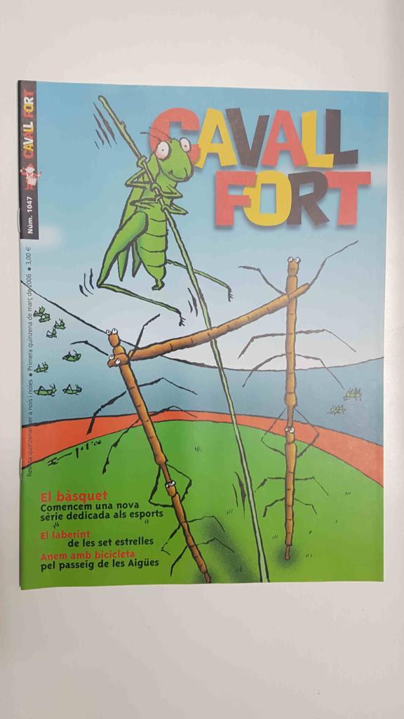 Revista: Cavall Fort num 1047,  març 2006 - Jep i Fidel, Ot el bruixot, Sergi Grapes