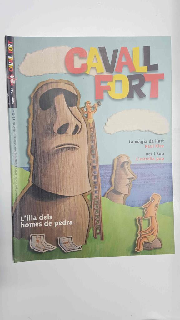 Revista: Cavall Fort num 1048,  segona quizena març 2006 - Beat i Bop, Ot el bruixot, Taller de cuina Mona de Pascua