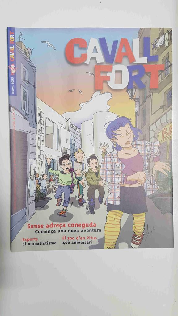 Revista: Cavall Fort num 1053,  primera quizena juny 2006 - El zoo d'en Pitus 40è aniversari, Ot el bruixot