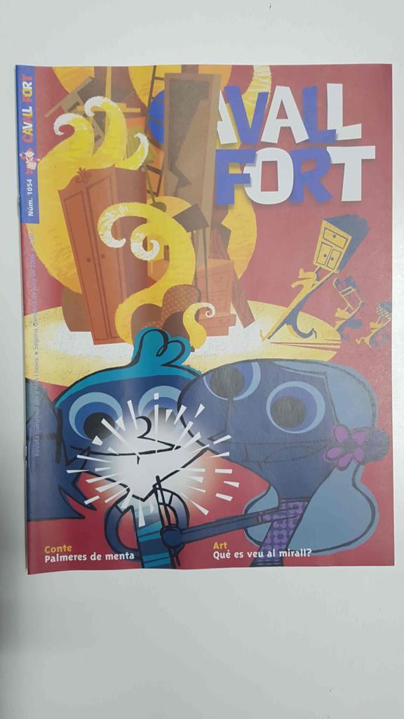 Revista: Cavall Fort num 1054,  segona quizena juny 2006 - Conte Palmeres de menta, Jep i Fidel, Ot el bruixot