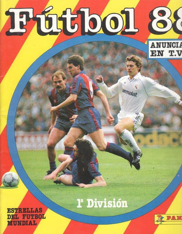 Album cromos: Futbol 88 (CON CROMOS PEGADOS)