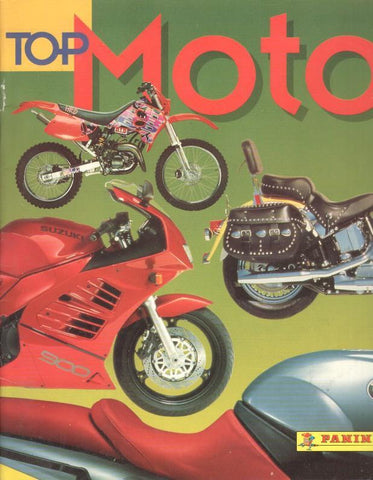 Album cromos: Top moto (CON CROMOS PEGADOS)