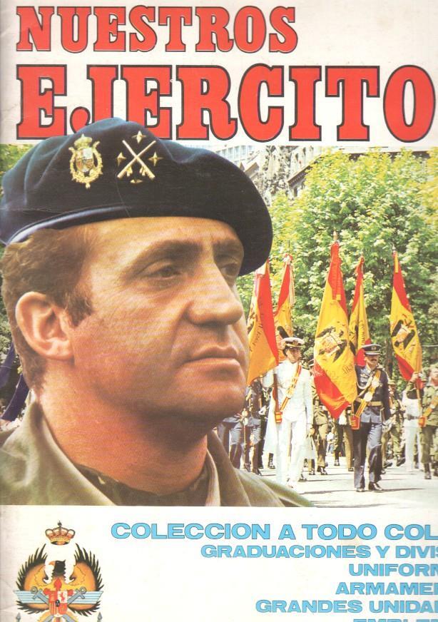 Album cromos: Nuestro ejercito (CON CROMOS PEGADOS)