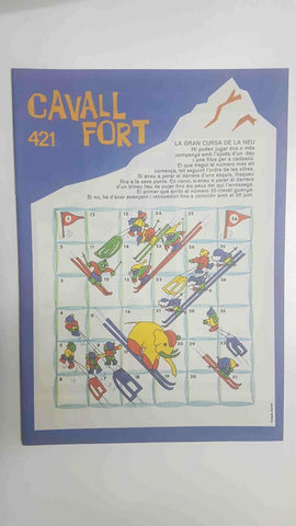 Cavall Fort numero 421,  febrer 1980 - La gran cursa de la neu 