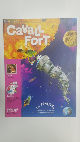 Cavall Fort numero 1116, 2a quinzena de gener de 2009 - la finestra (mirem el cel des de l'observatori Fabra)