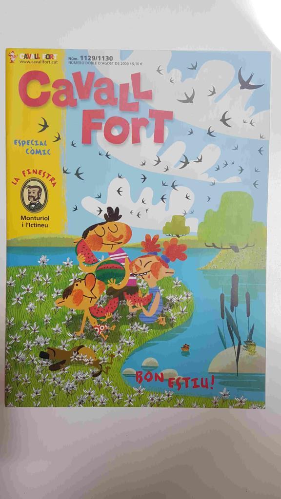 Cavall Fort numero 1129/1130, numero doble d'agost 2009 - la finestra (Monturiol i l'Ictineu)