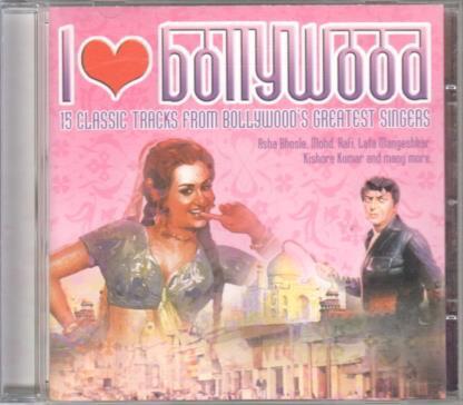 CD Musica: I love bollywood - 15 classic tracks from bollywood's greatest singers