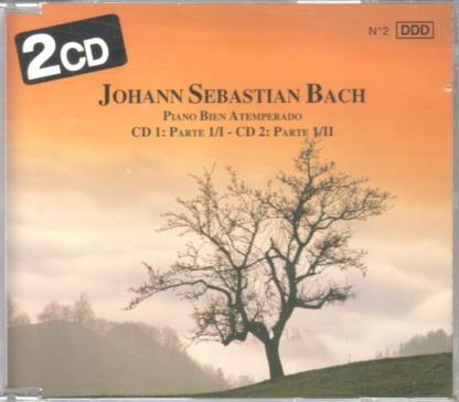 Doble CD Musica: Pilz nº2: Johann Sebastian Bach - Piano bien atemperado