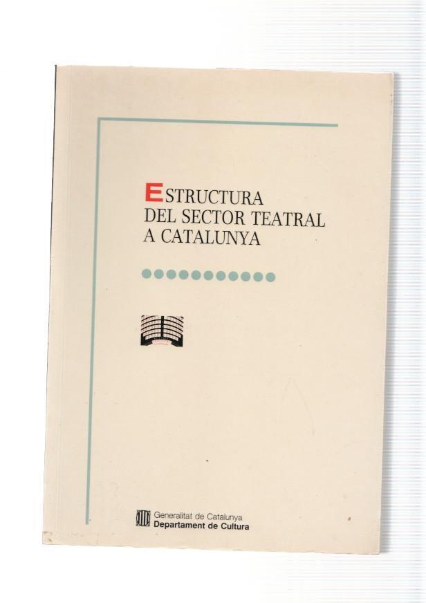 Estructura del sector teatral a Catalunya