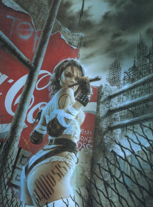 Lamina Luis Royo modelo 2