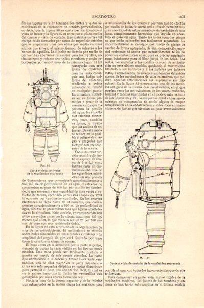 LAMINA V27536: Escafandra acorazada
