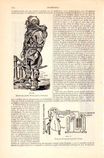 LAMINA V27528: Escafandra Roccquayrol y Denerouze