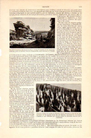 LAMINA V27526: Peñones del Castil de Rey en la serrania de Cuenca
