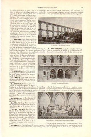 LAMINA V27559: Acueducto y ayuntamiento de Tarragona