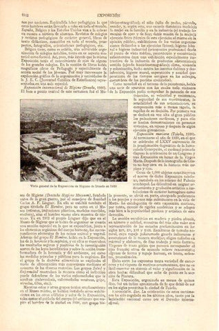 LAMINA V27551: Vista de la Exposicion de Higiene en Dresde 1930