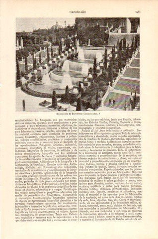 LAMINA V27548: Cascada num 3 de la Exposicion de Barcelona