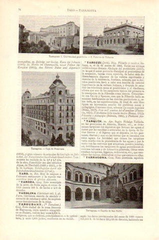 LAMINA V27558: Edificios en Tarragona