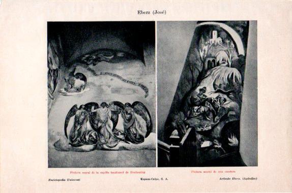 LAMINA V27491: Pinturas murales por Jose Eberz