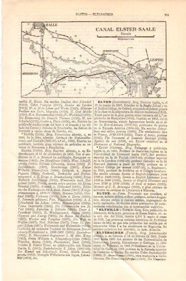 LAMINA V27486: Plano del Canal Elster-Saale