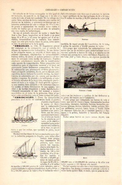 LAMINA V27516: Embarcaciones de pesca