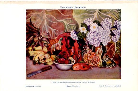 LAMINA V27496: Frutas por Francisco Dosamantes