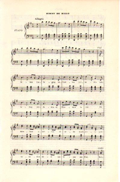 LAMINA V27640: Himno de Riego