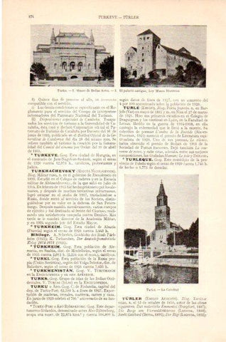 LAMINA V27595: Museo, Palacio y Catedral de Turku