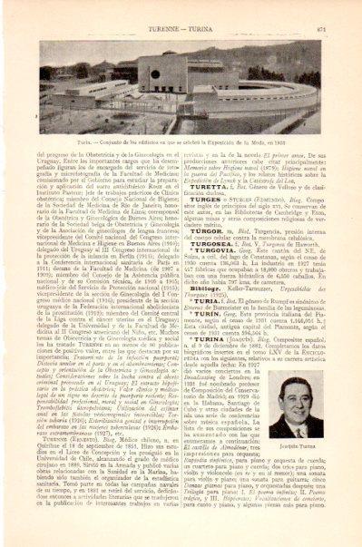 LAMINA V27594: Edificios de la Exposicion de la Moda en Turis 1933