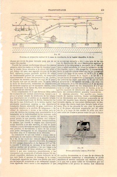 LAMINA V27587: Esquema de la mesa de distribucion, Central telegrafica de Berlin