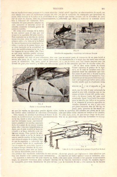 LAMINA V27580: Coche y via sistema Bennie
