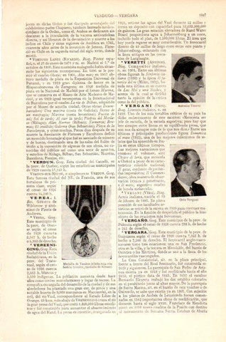 LAMINA V27615: Medalla de Verdum