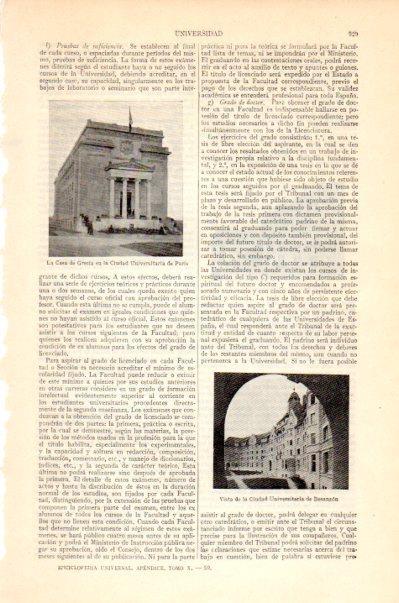 LAMINA V27603: Casa de Grecia en la Ciudad Universitaria de Paris
