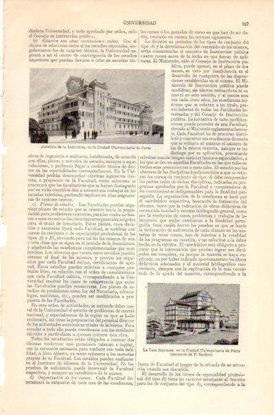 LAMINA V27602: Pabellon de Indochina en Ciudad Universitaria de Paris