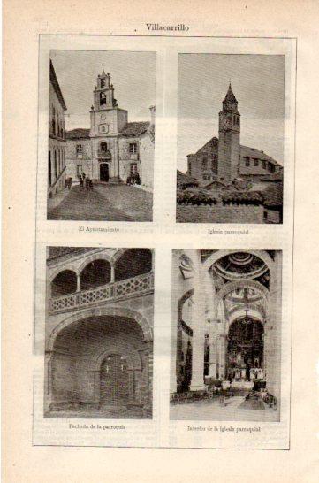 LAMINA V27334: Ayuntamiento e iglesia de Villacarrillo
