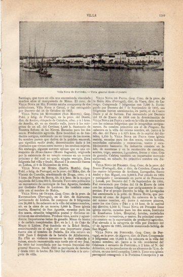 LAMINA V27331: Vista general de Villa Nova de Portimao