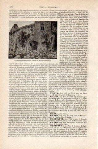 LAMINA V27324: El molino de Camprodon por M. Vilumara