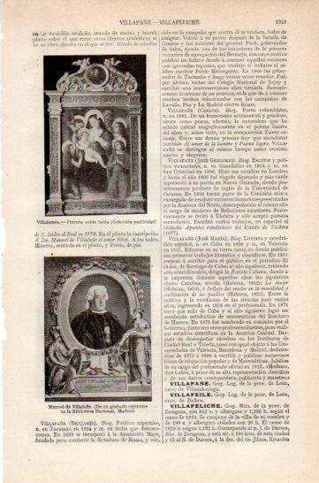 LAMINA V27339: Manuel de Villafañe grabado